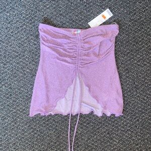 Urban Outfitters Crop Butterfly Shirt